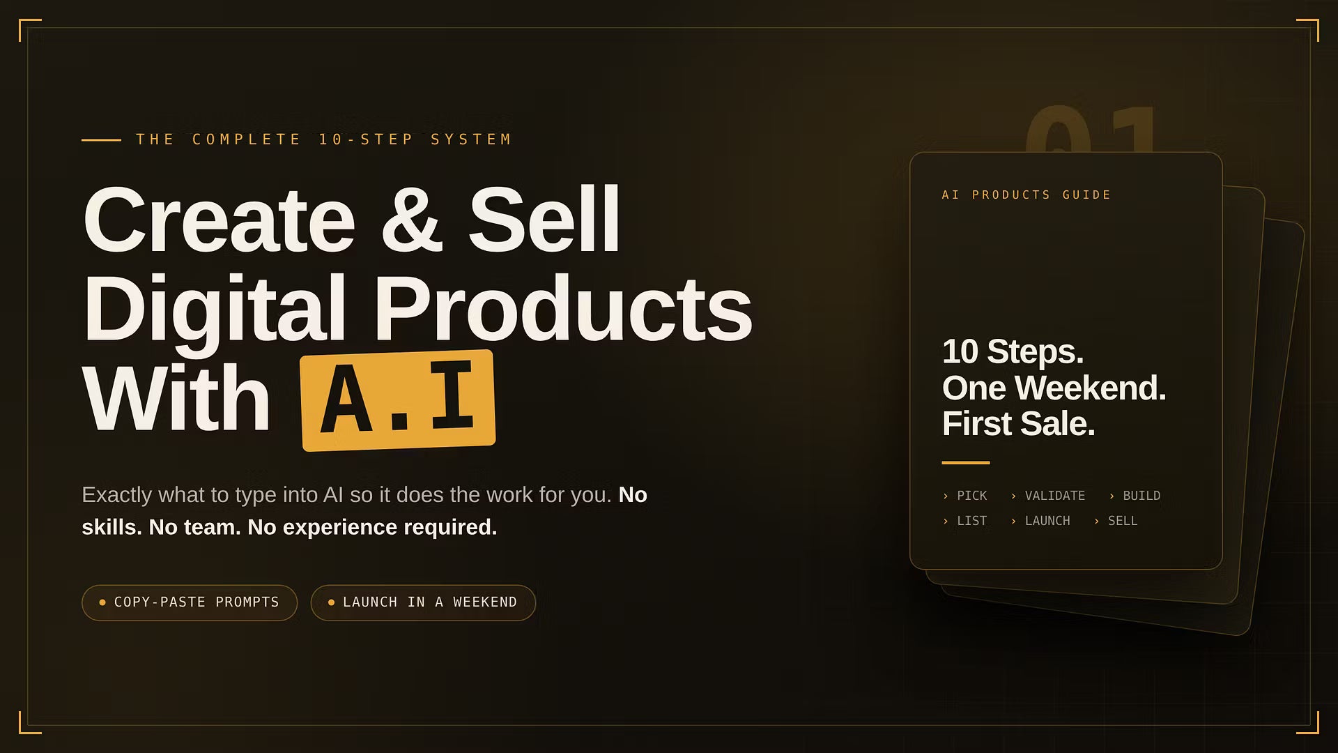 Create & Sell Digital Products With AI (Step-by-Step Guide)